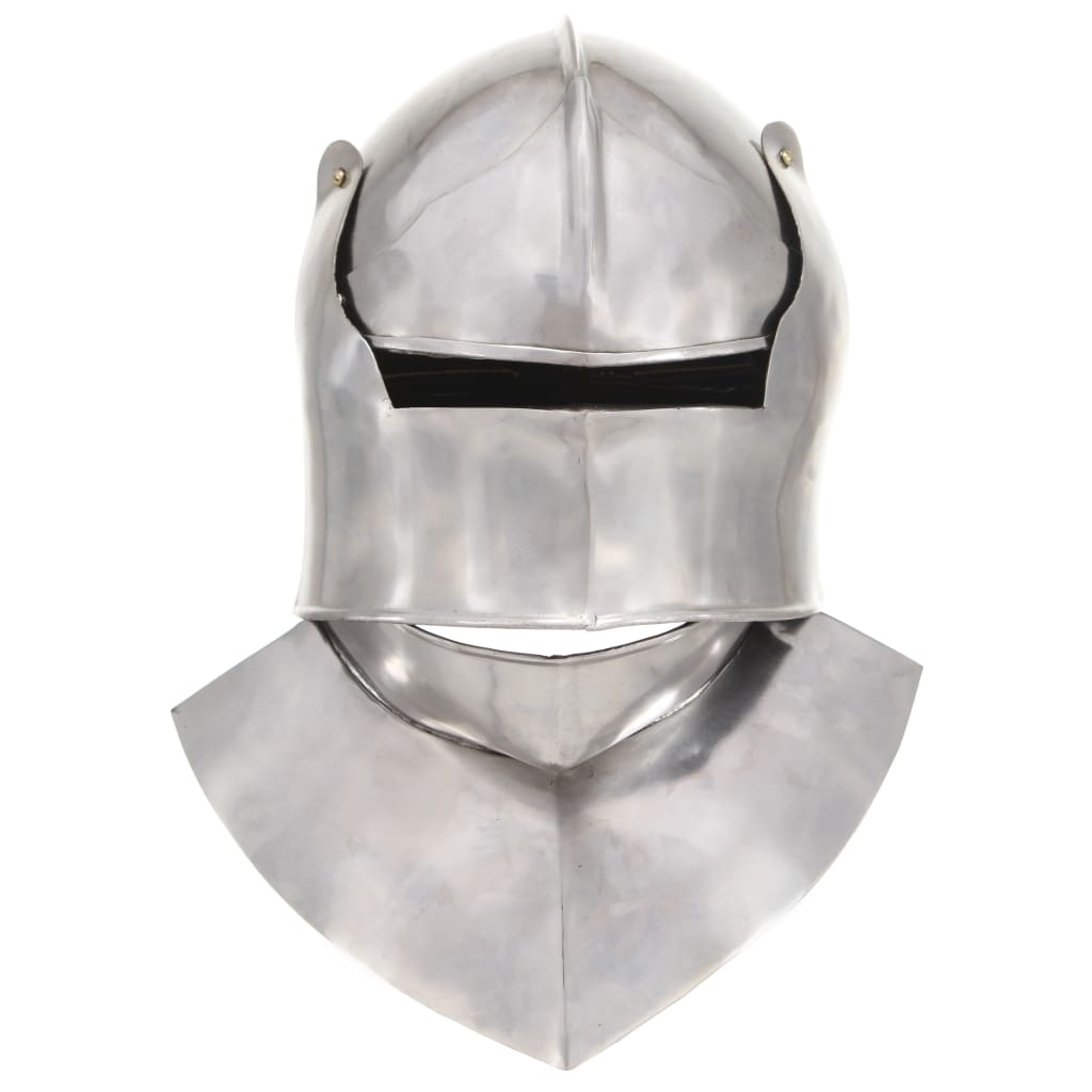Preußische Pickelhaube Antik Replik für LARP Schwarz Stahl
