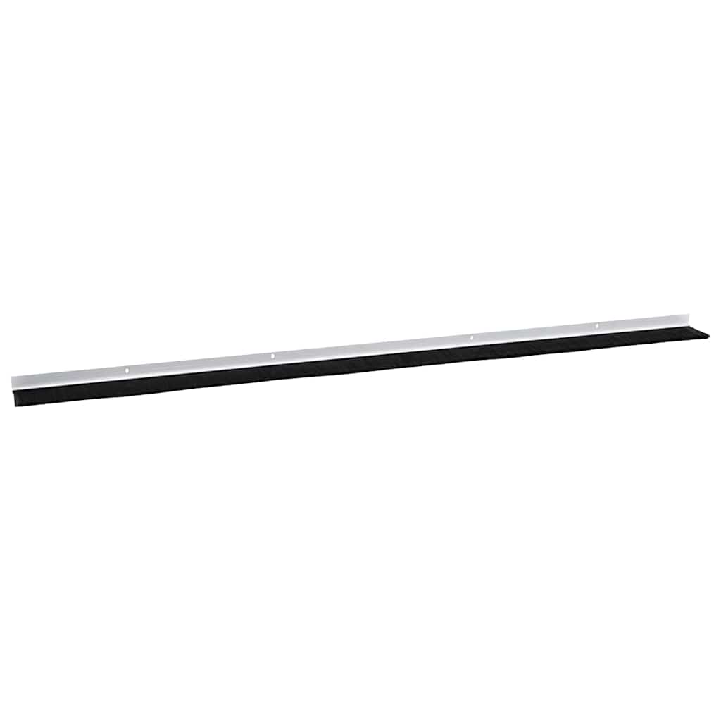 Aufsteck Türbürstendichtungen 2 pcs Braun 100 cm