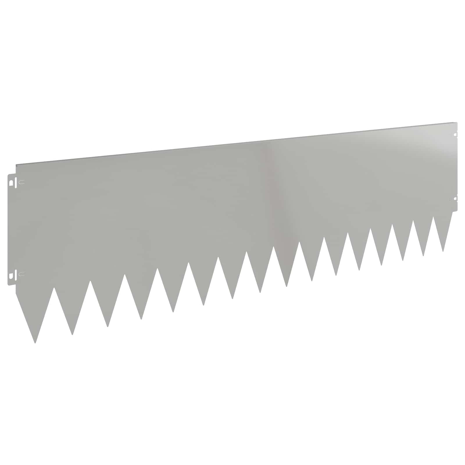 Raseneinfassung 10 pcs 103 x 10 cm Stahl Schwarz