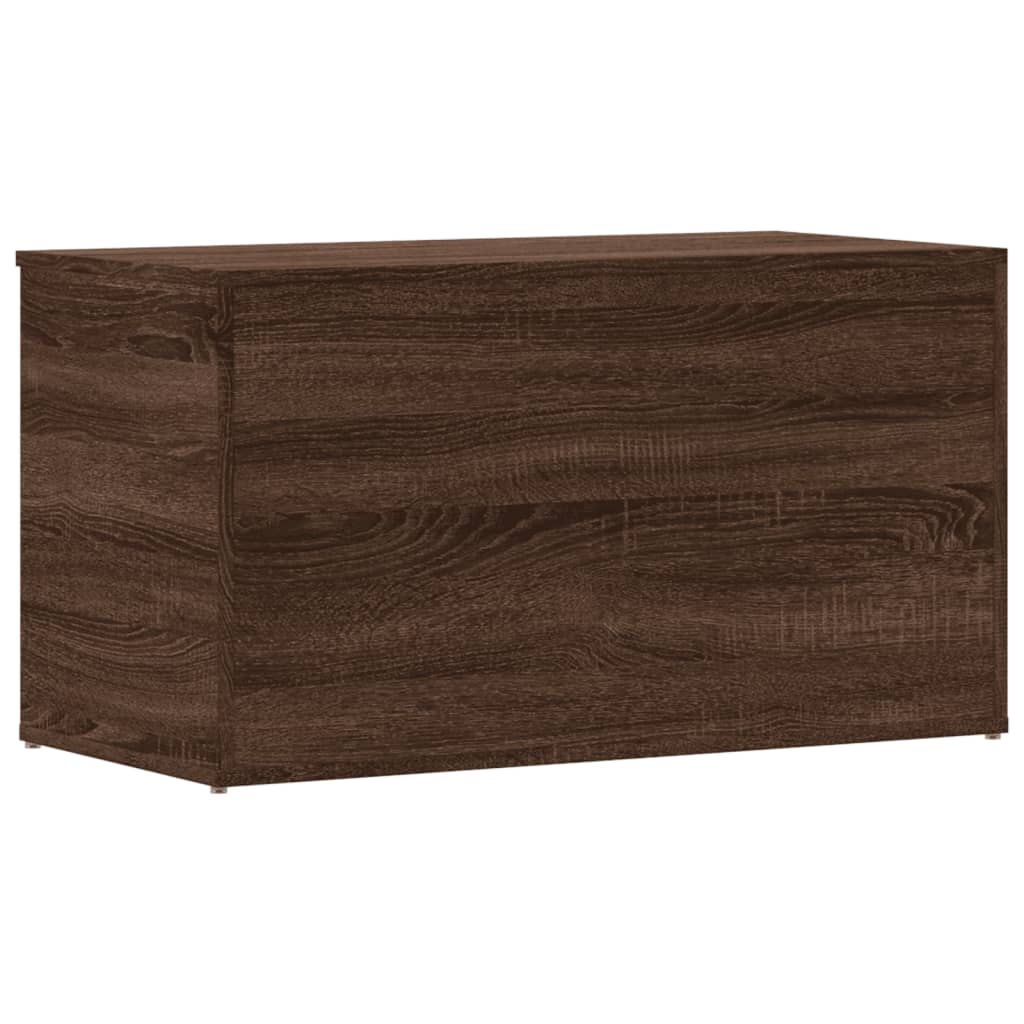 Aufbewahrungstruhe Weiß 84x42x46 cm Holzwerkstoff