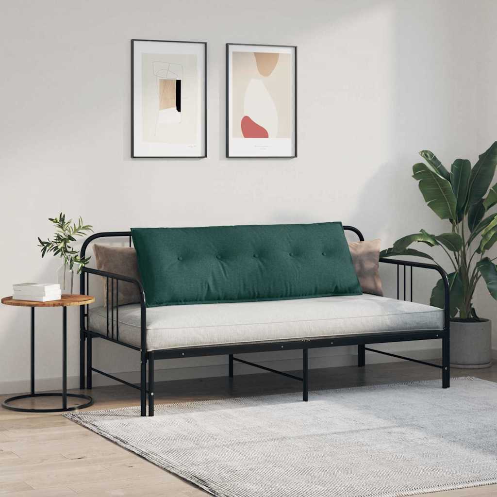 Rückenkissen Hellgrau 50 x 19 x 45 cm Stoff