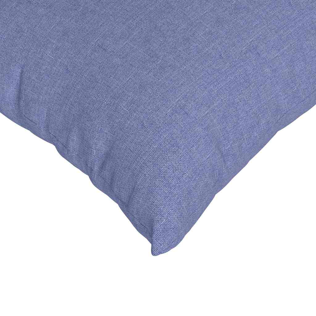 Sofakissen 2 pcs Hellgrau 50 x 30 cm Stoff