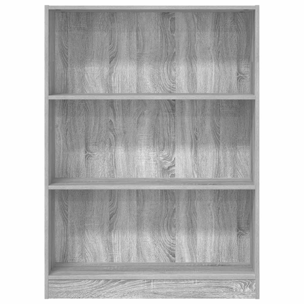Bücherregal Weiß 40x24x75 cm Holzwerkstoff