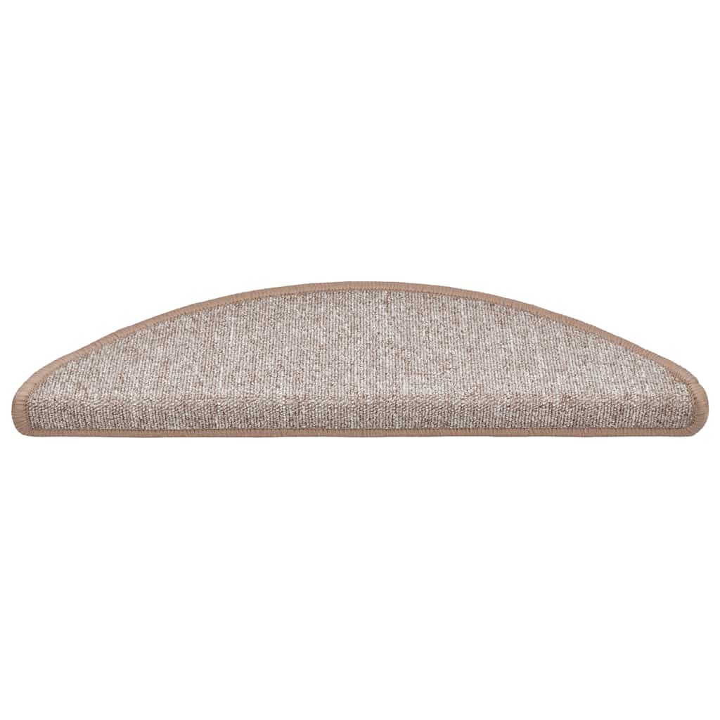 Stufenmatten 15 Stk. 56x17x3 cm Anthrazit Halbrund