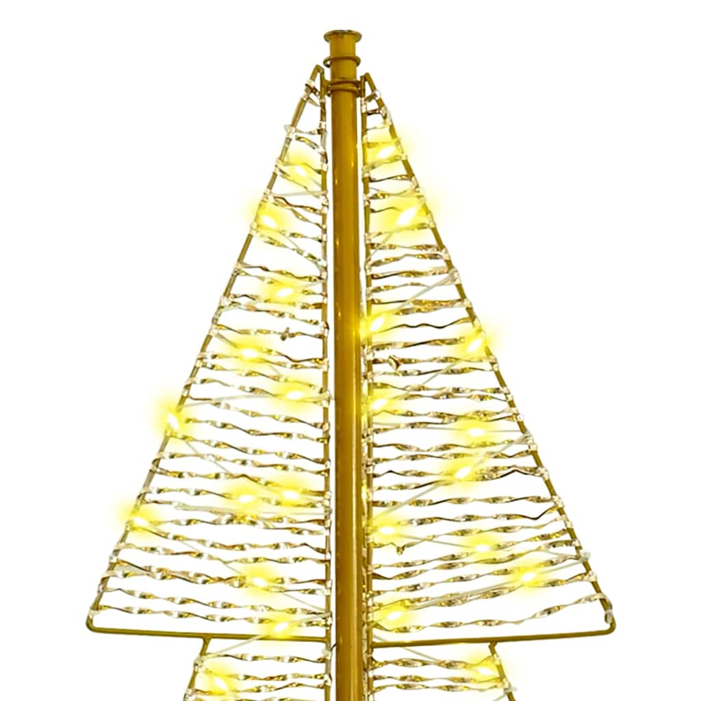 Weihnachtsbaum mit 100 LEDs Warmes Weiß 120 cm PET