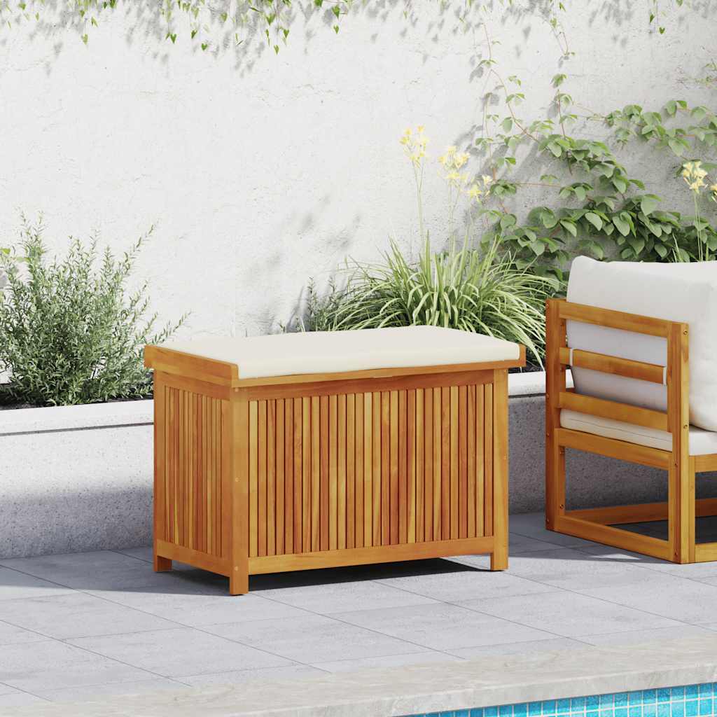 Outdoor-Kissenbox 60x50x61 cm Massivholz Akazie
