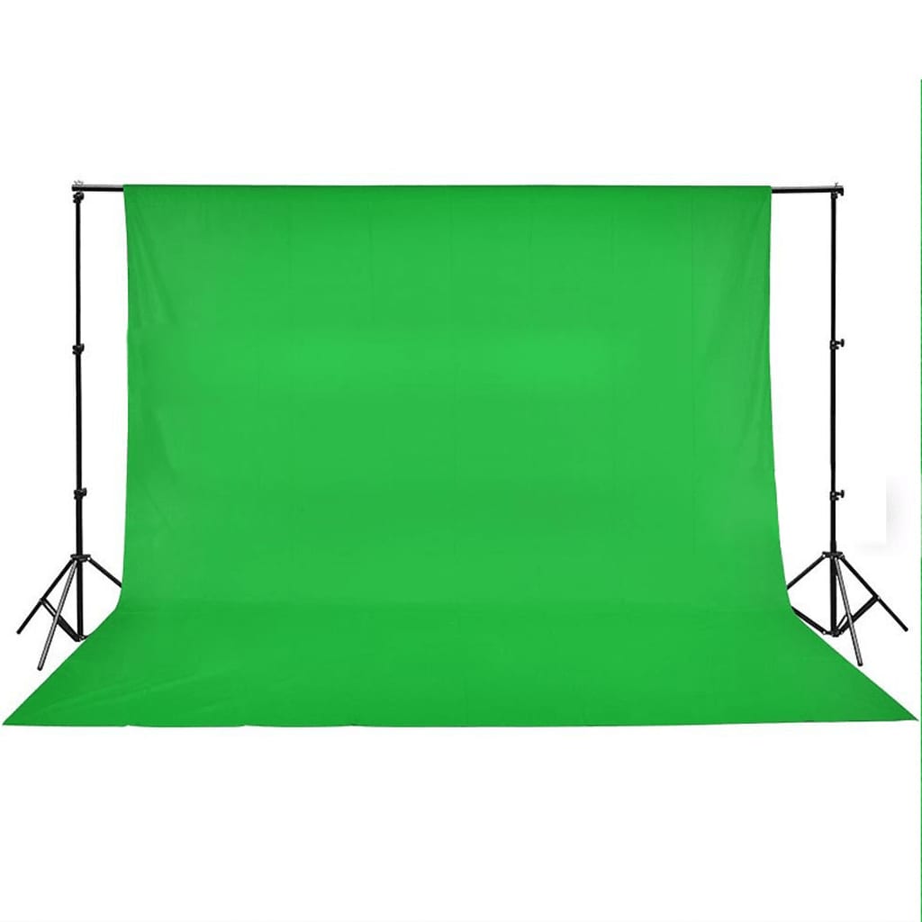 Fotohintergrund ohne Ständer Baumwolle Grün 300x300 Chroma-Key