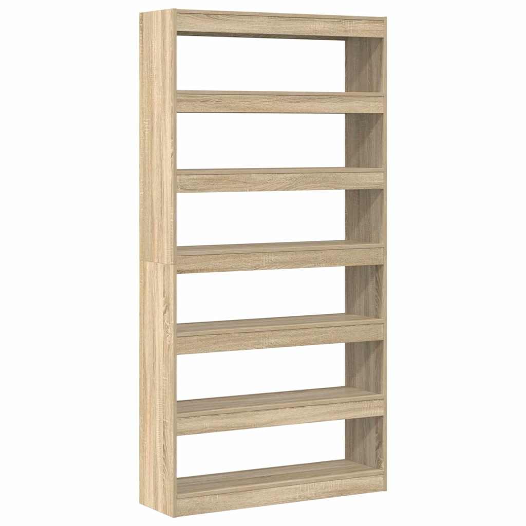 Bücherregal Weiß 100 x 30 x 198 cm Holzwerkstoff