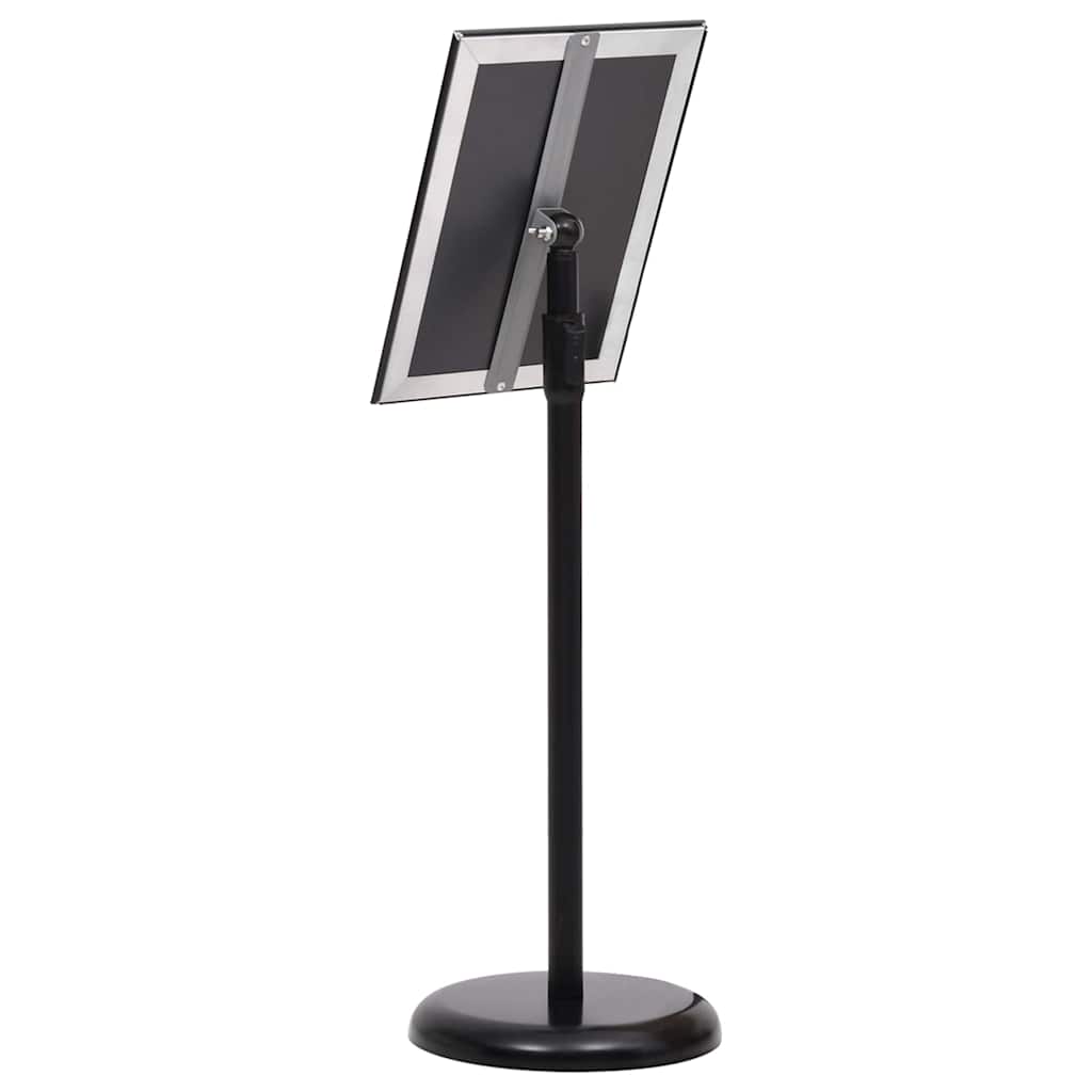 Plakatständer 2 pcs Schwarz 45 x 32,7 x 108 cm Aluminium