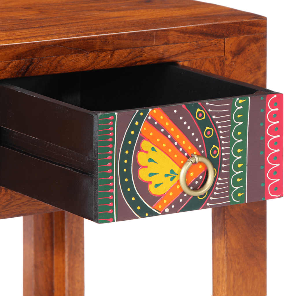Nachttisch 40x35x45 cm Massivholz Akazie