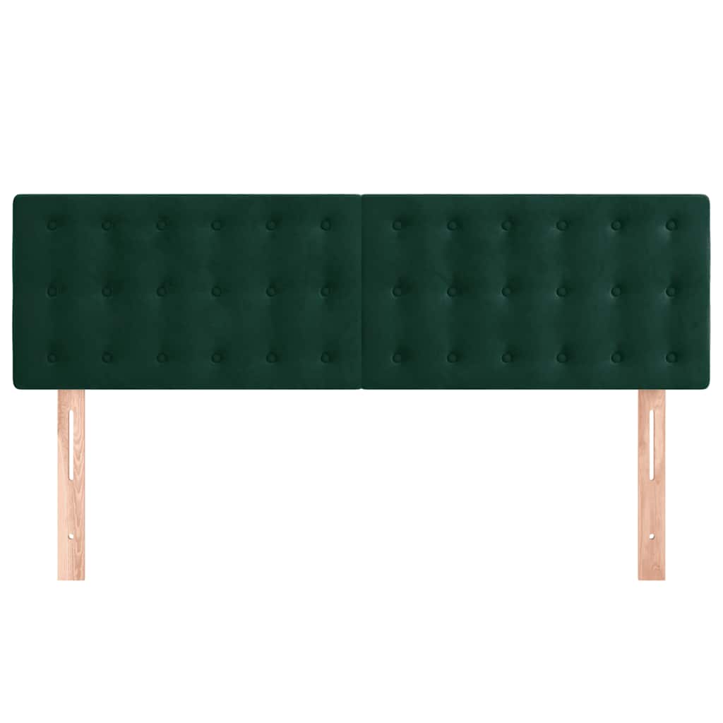Kopfteil Hellgrau 80x5x118/128 cm Samt