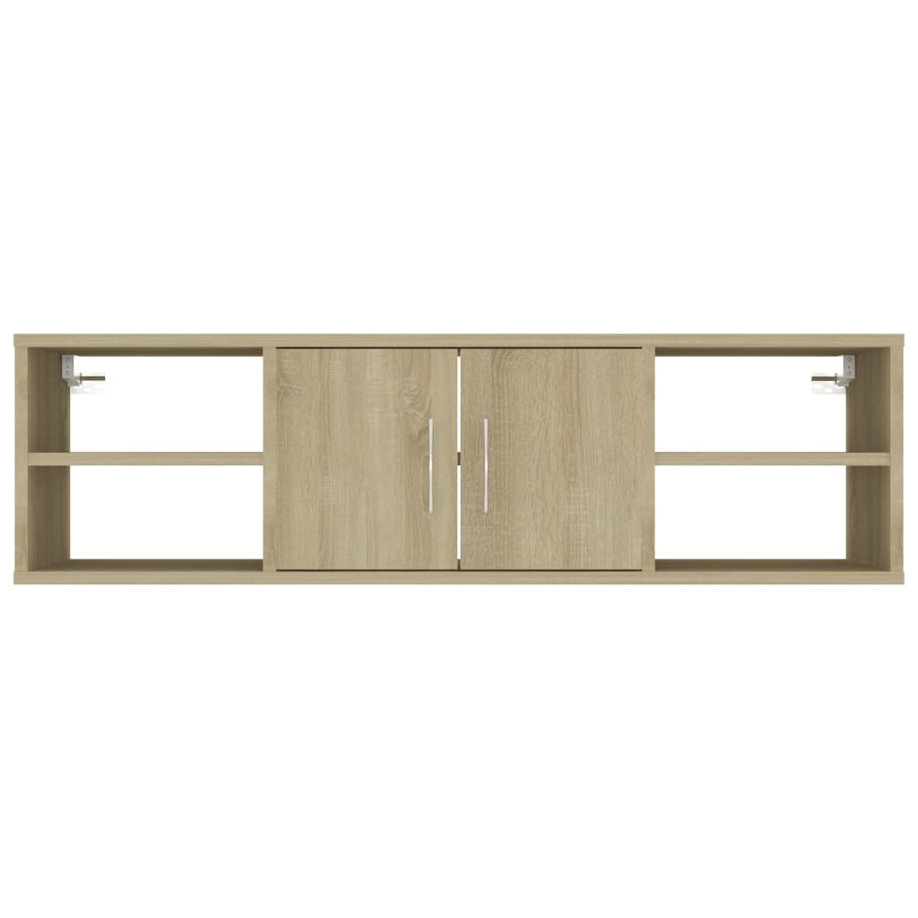 Wandregal Weiß 102x30x29 cm Holzwerkstoff