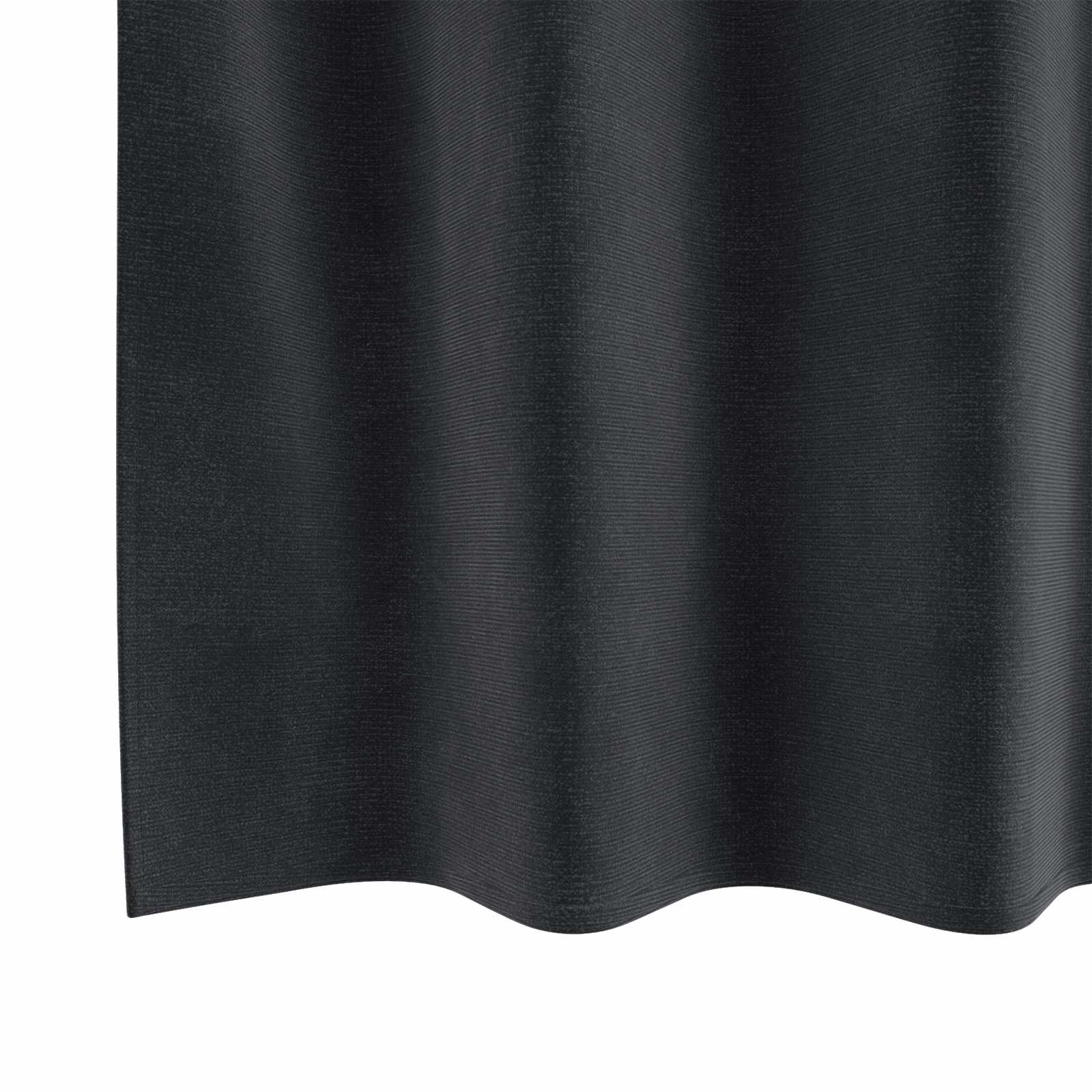 Verdunkelungsvorhänge 2 pcs Schwarz 140 x 140 cm Samt