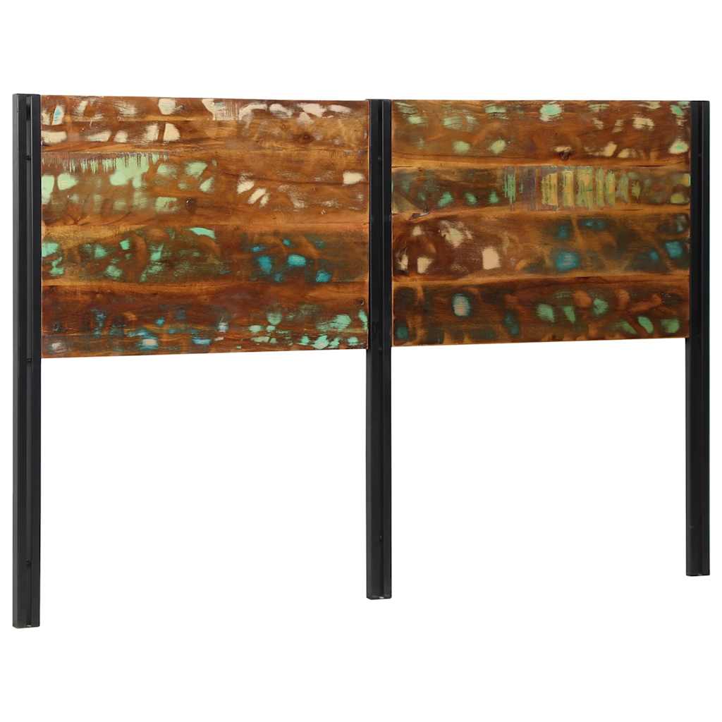 Kopfteil 100 cm Massivholz Mango und Eisen