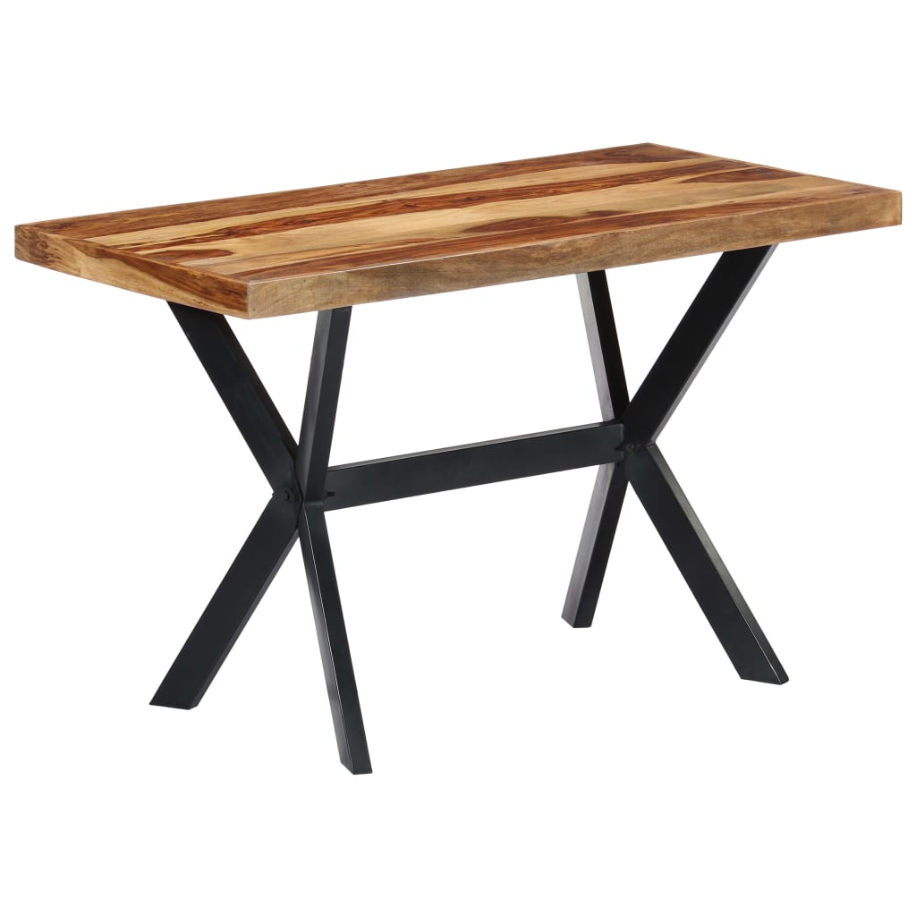 Esstisch Massivholz Mango und Stahlgestell 180 cm