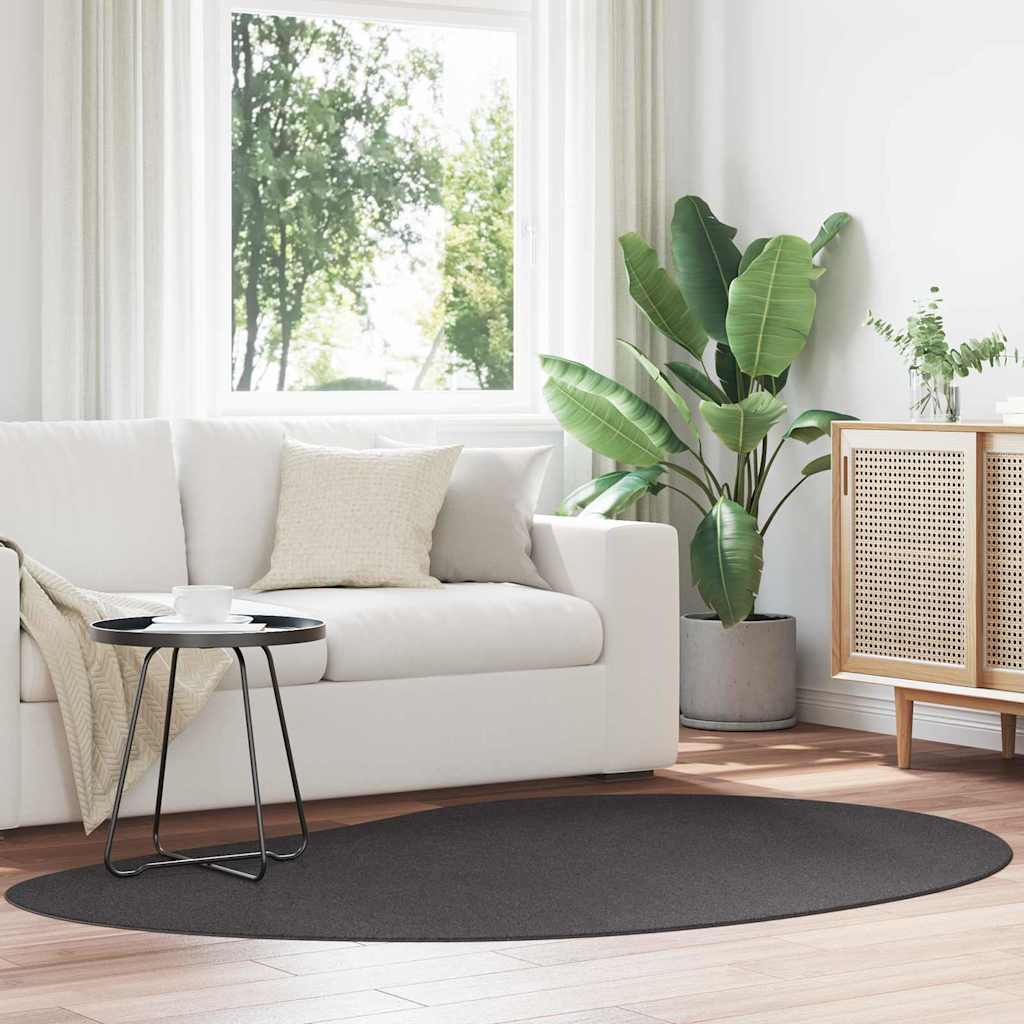 Bereichsteppiche HUARTE Anthrazit 100 x 200 cm Polyester