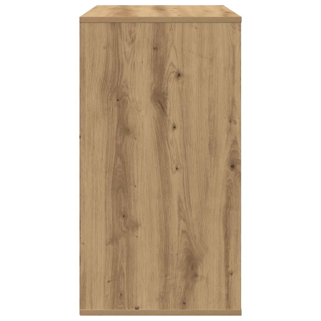 Schubladenschrank Schwarz Eichen-Optik 41 x 40 x 58 cm