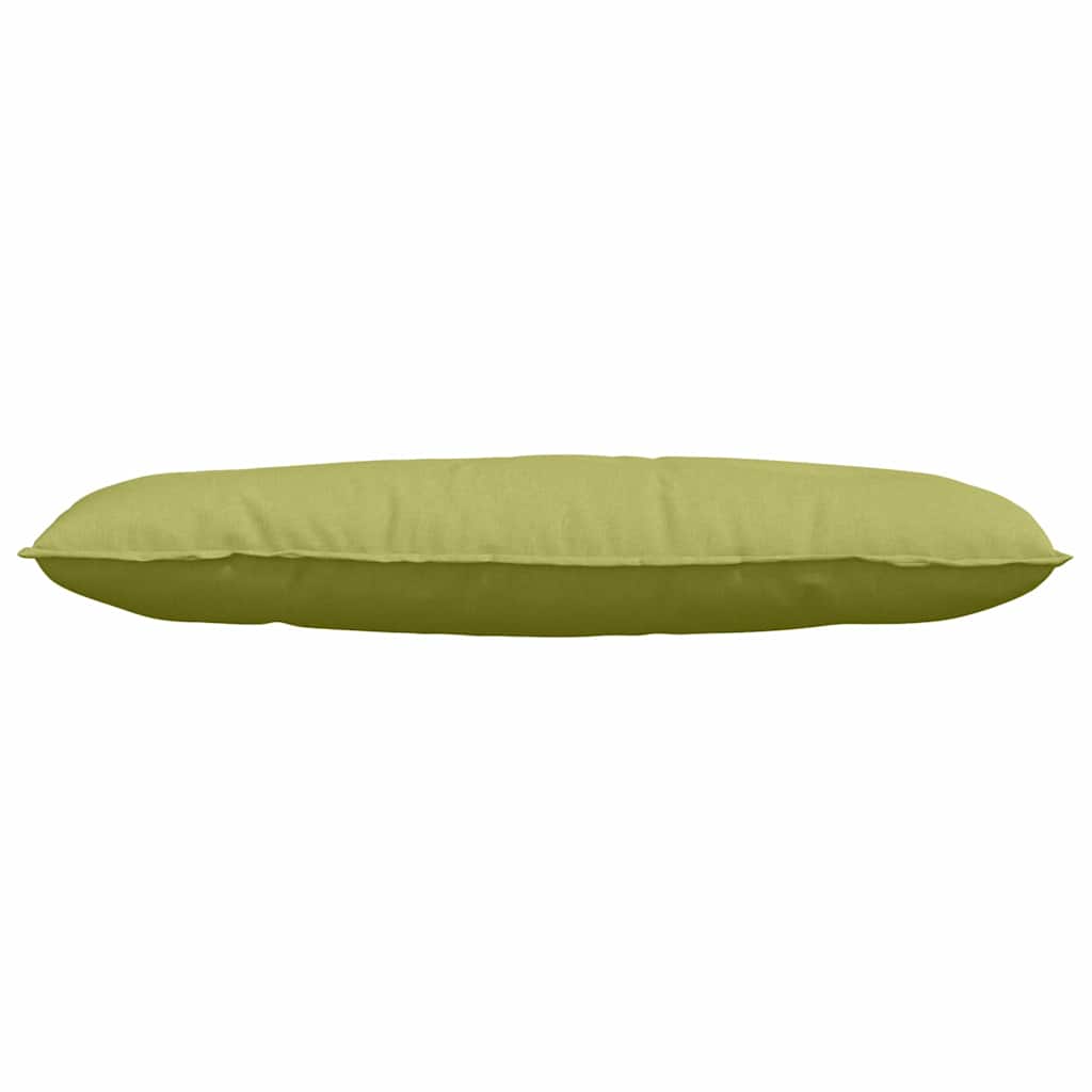Rückenkissen Hellgrau 50 x 19 x 45 cm Stoff