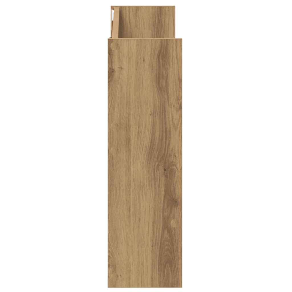 Wand-Schuhschränke 4 Stk. Weiß 60x18x60 cm Holzwerkstoff