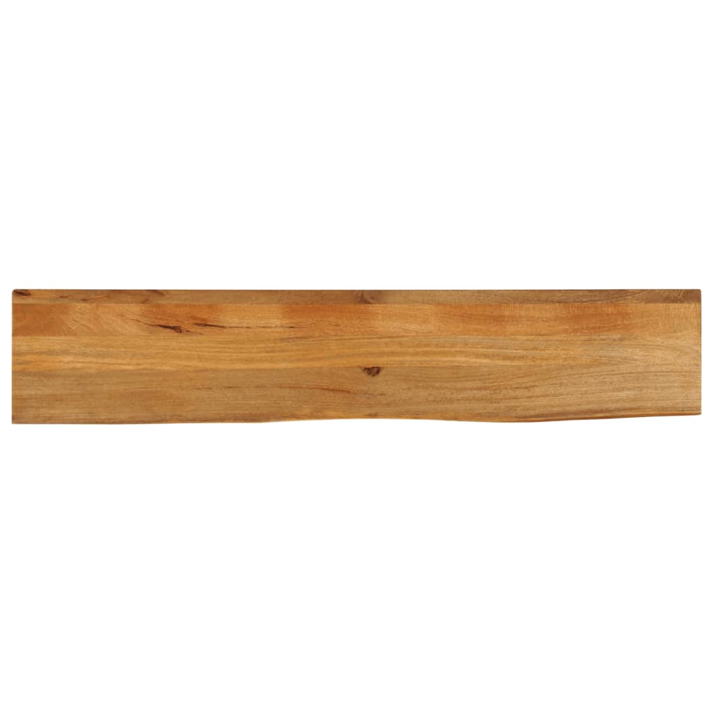 Wandregal 40x20x2,5 cm Rechteckig Massivholz Akazie Baumkante