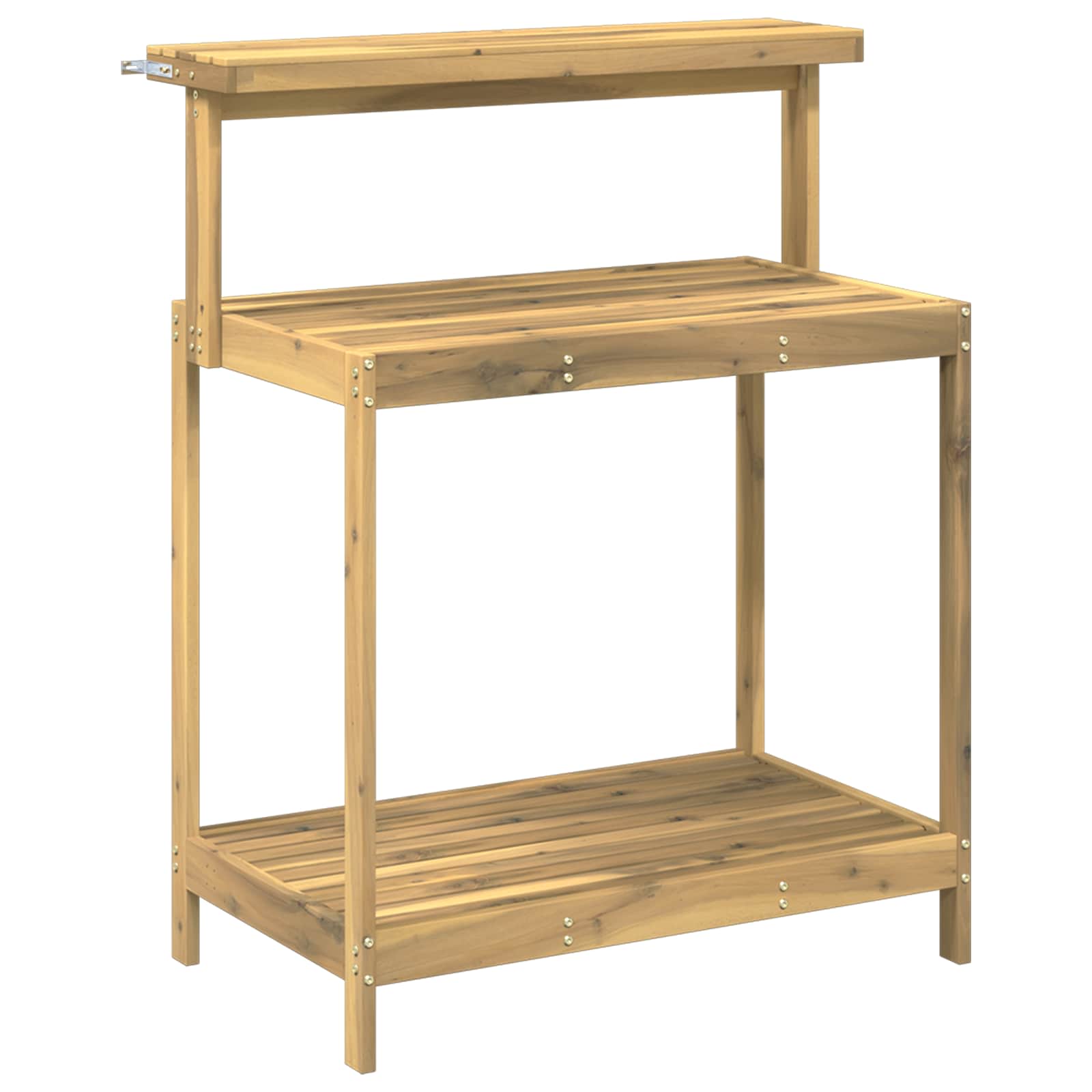 Outdoor Umtopfbank 56,5 x 48,5 x 107 cm Massivholz Akazie Natur