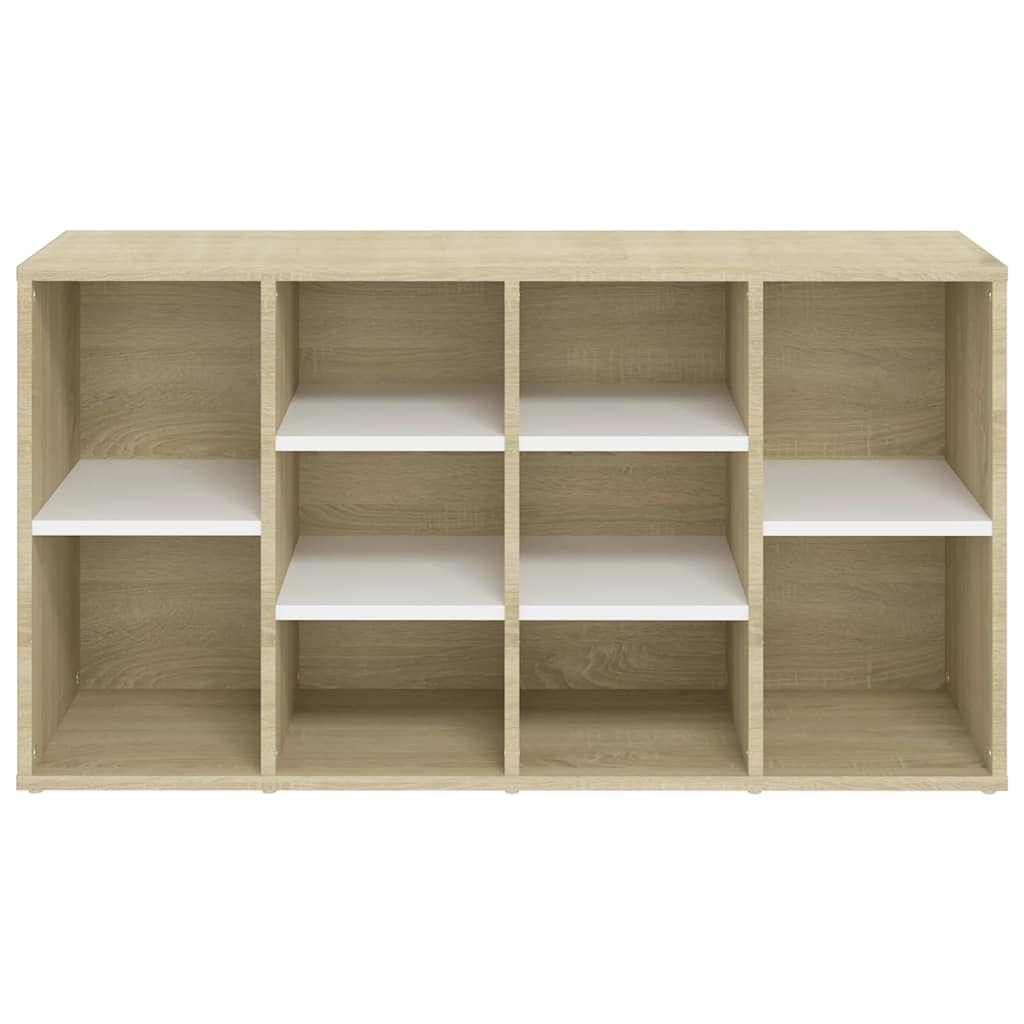 Schuhbank Weiß 103x30x55 cm Holzwerkstoff