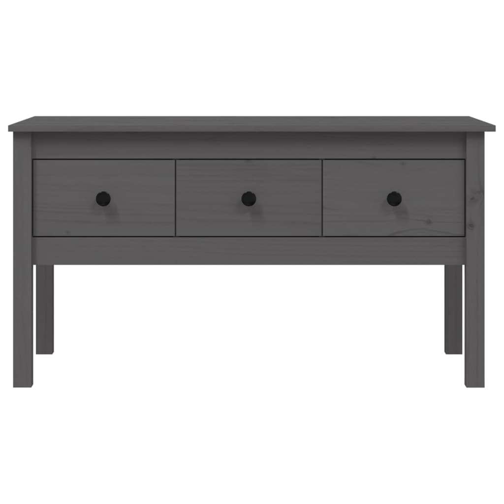 Couchtisch 102x49x55 cm Massivholz Kiefer