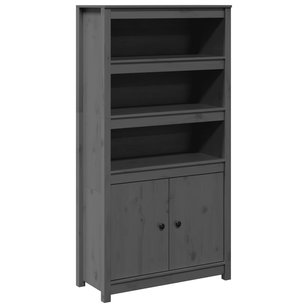 Highboard 80x35x154 cm Massivholz Kiefer