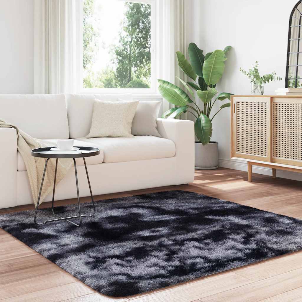 Teppich Shaggy Hochflor NAVARRA Beige 60x100 cm Polyester
