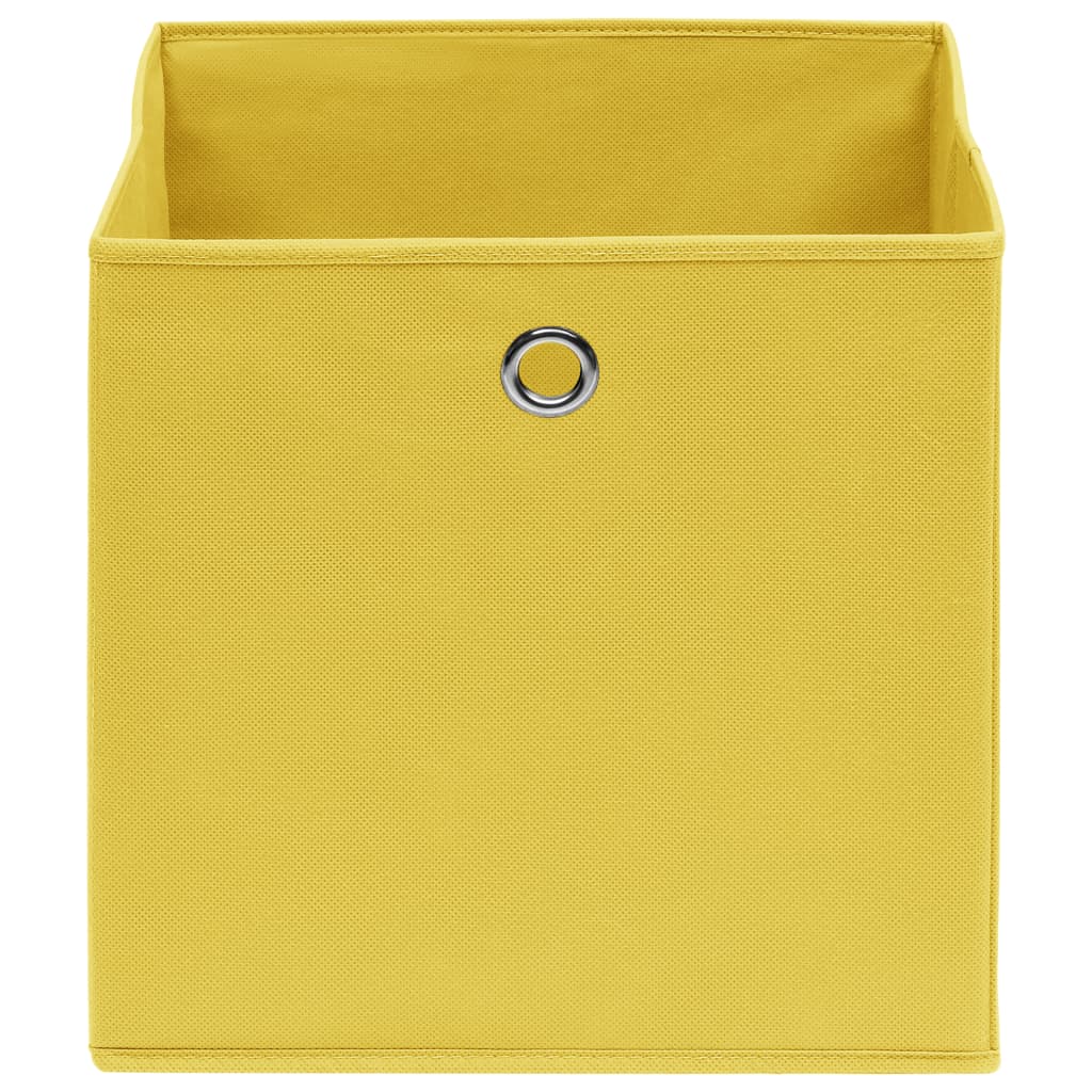 Aufbewahrungsboxen 4 Stk. Blau 32x32x32 cm Stoff