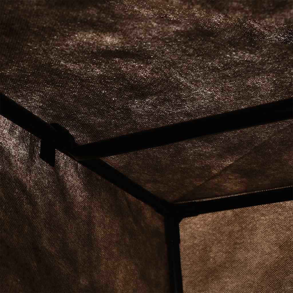 Kleiderschrank Schwarz 75×50×160 cm