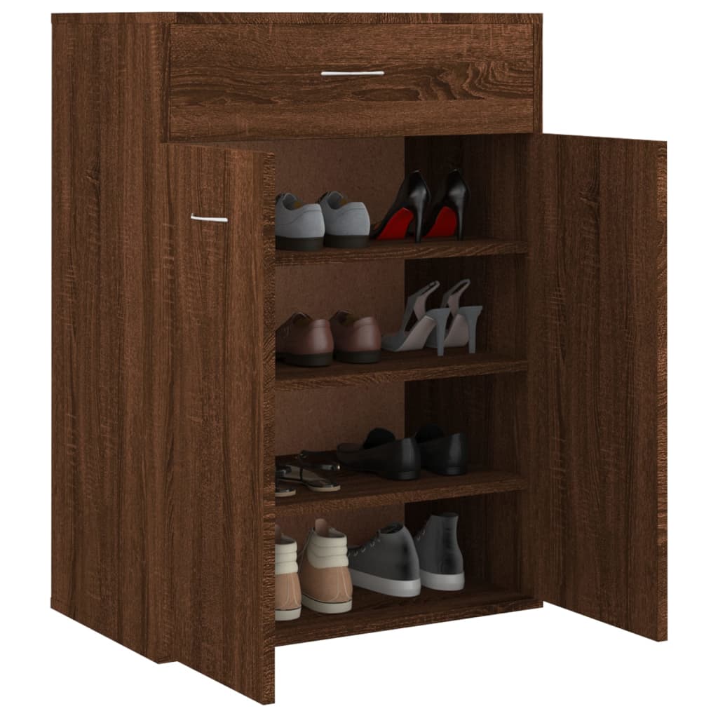 Schuhschrank Weiß 60×35×84 cm Holzwerkstoff
