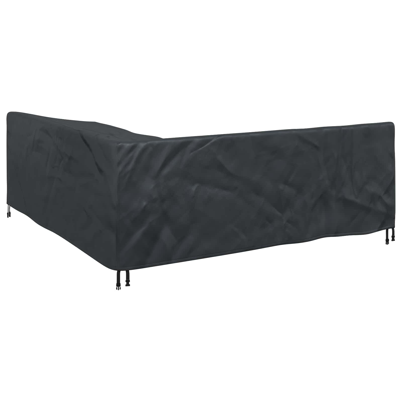 Möbelbezug Schwarz 235 x 235 x 85 cm 210D Oxford Stoff