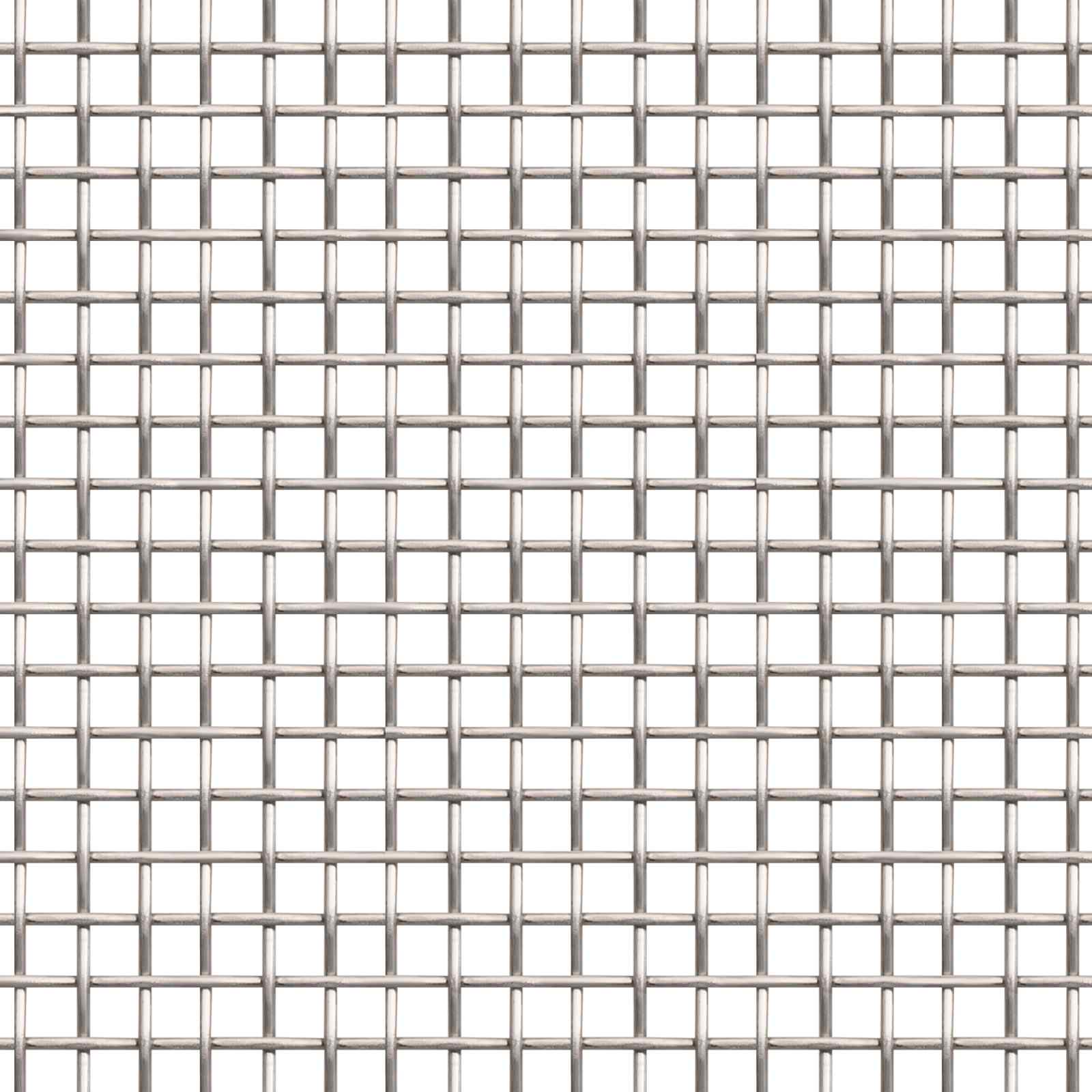 Mesh Bildschirm 20 x 500 cm 20 Mesh Edelstahl 201 Silber