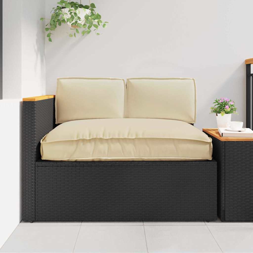 Kissenset 3 pcs Anthrazit Oxford-Stoff
