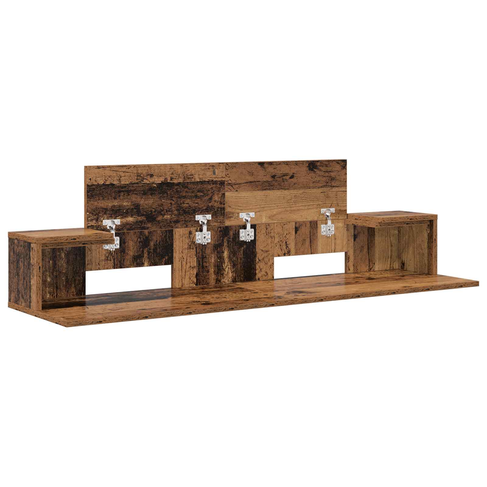 Studiotisch Weiß 152 x 36 x 19,5 cm Holzwerkstoff