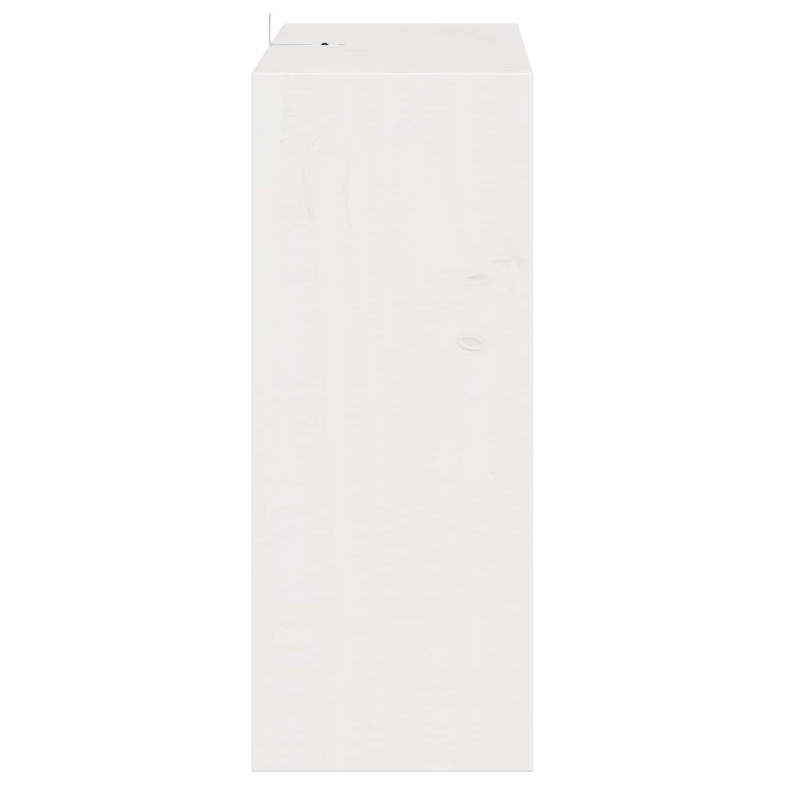 Weinschrank 56 x 25 x 56 cm Massivholz Kiefer