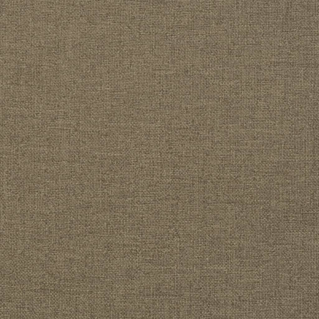 Gartenbank-Auflage Melange Anthrazit 100x50x7 cm Stoff