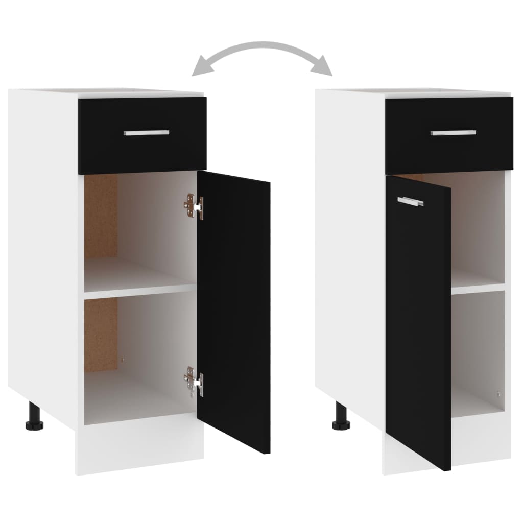 Unterschrank Lyon Weiß 60x46x81,5 cm Holzwerkstoff
