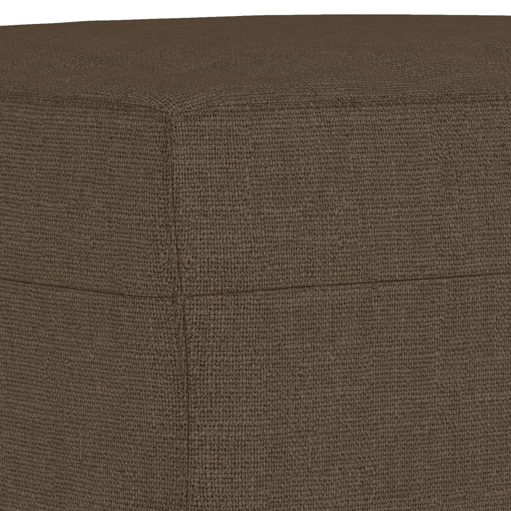 Sitzbank Hellgrau 70x35x41 cm Stoff