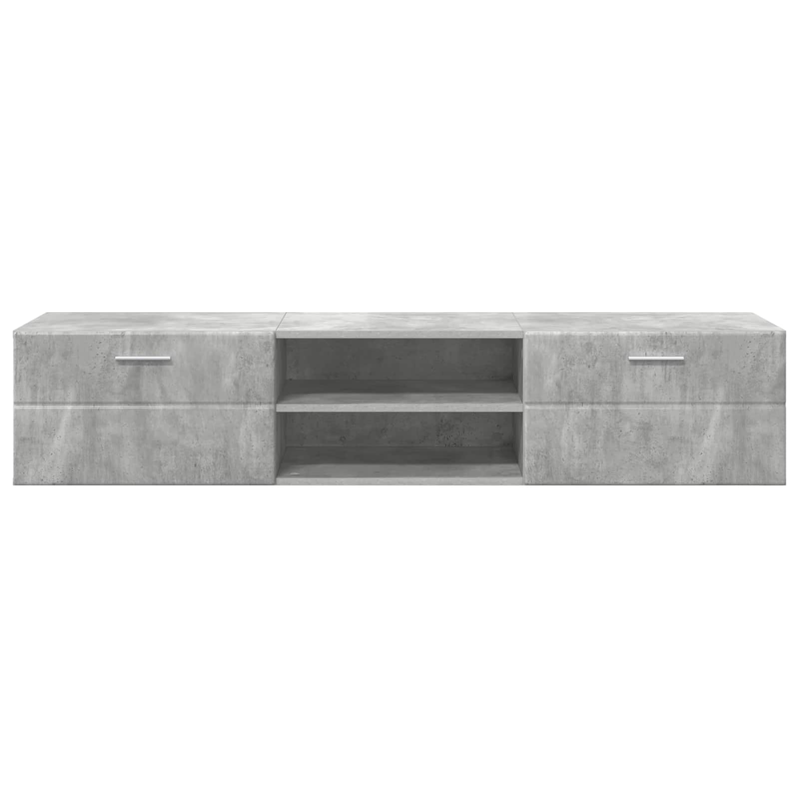 Highboard mit Regal FLORIN Weiß 60 x 35 x 182 cm Holzwerkstoff
