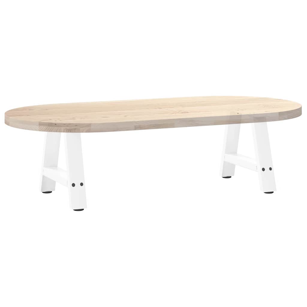 Couchtischbeine A-Form 2 Stk. 30x(30-31) cm Stahl