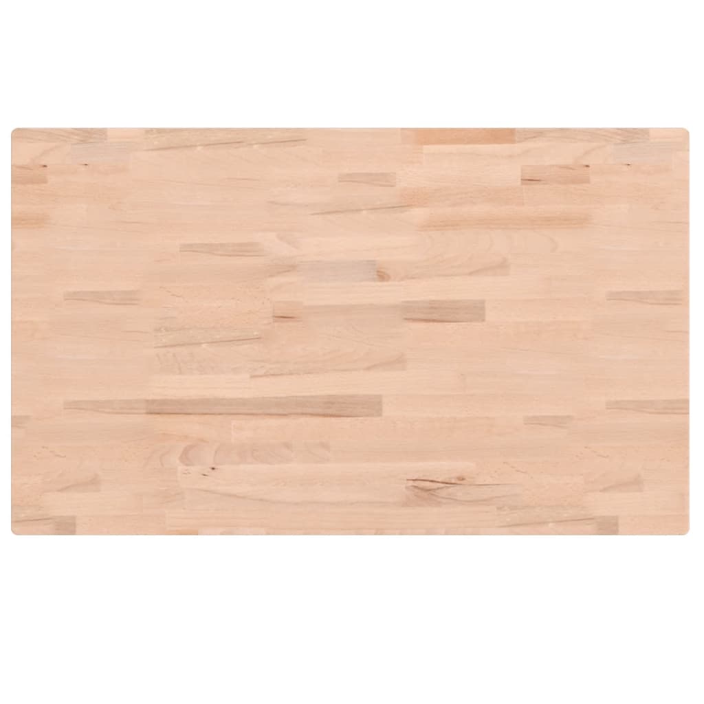 Werkbank 100x60x(71,5-98) cm Massivholz Buche Rechteckig