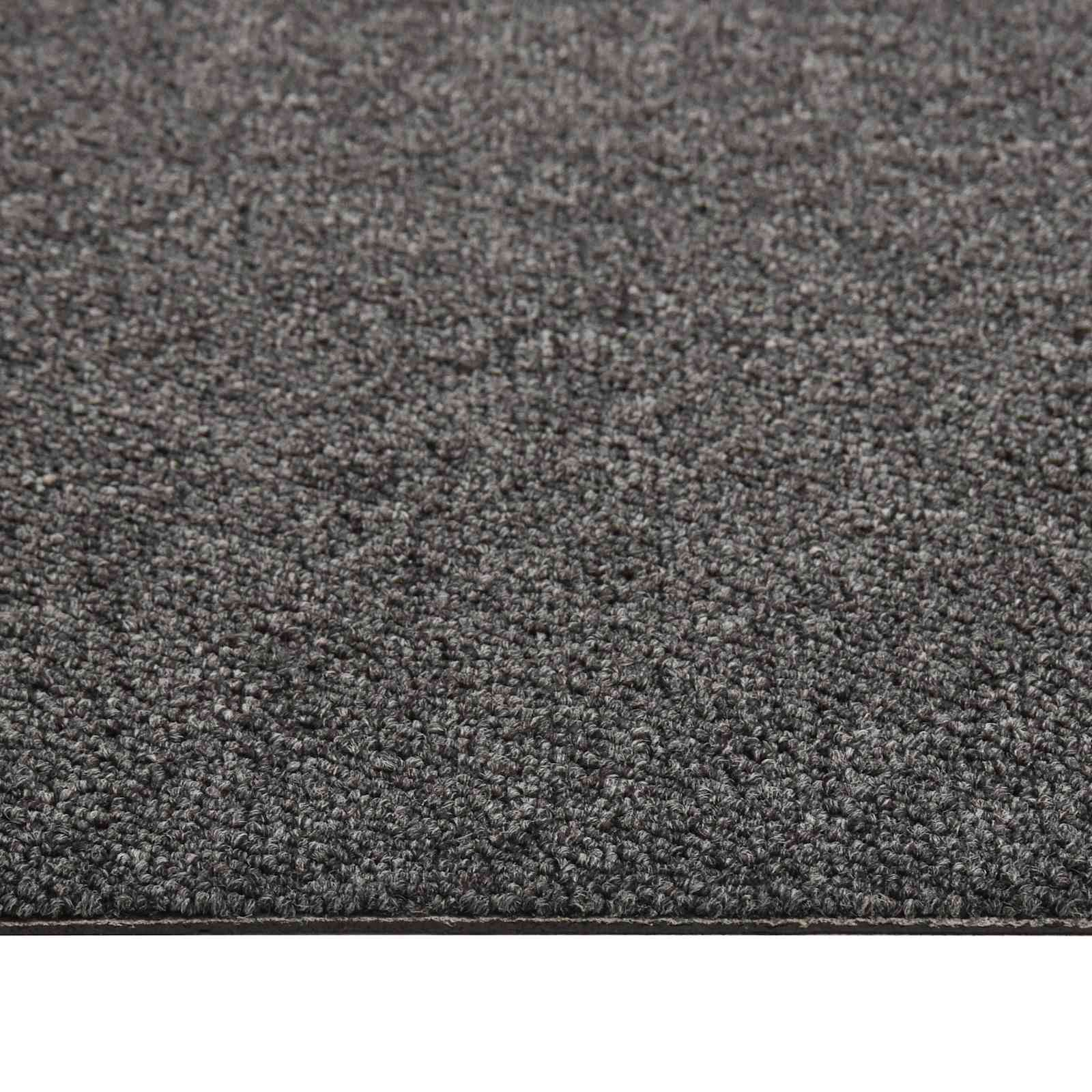 Teppich 20 pcs Gestreiftes Anthrazit 50 x 50 cm