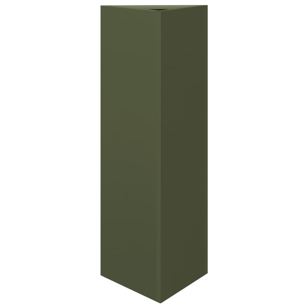 Pflanzkübel 30x26x75 cm Cortenstahl