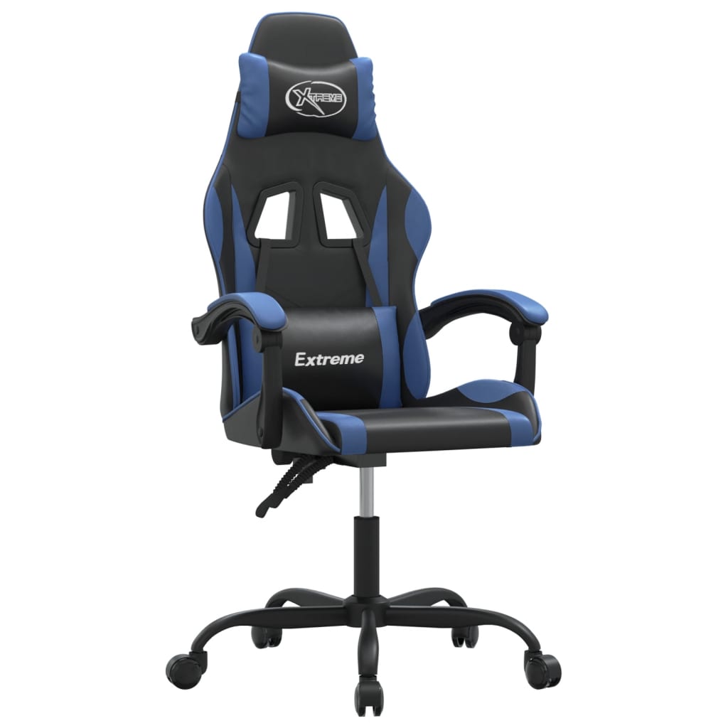 Gaming-Stuhl Schwarz und Golden Kunstleder