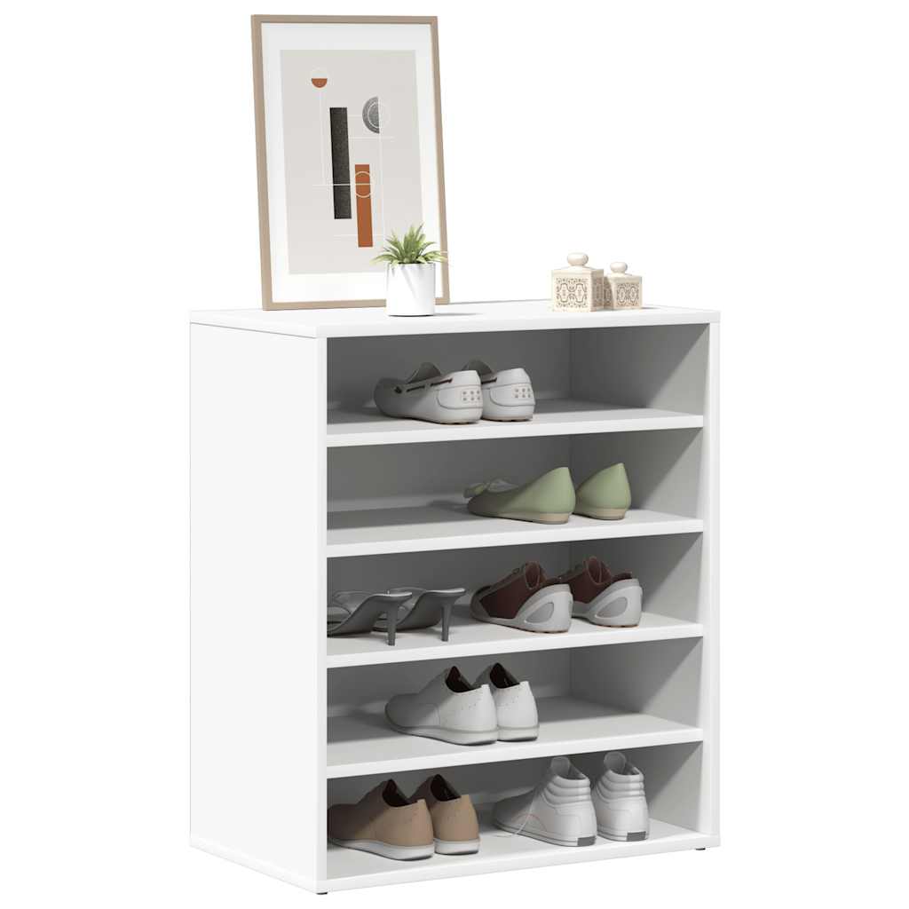 Schuhschrank Weiß 60x35x70 cm Holzwerkstoff