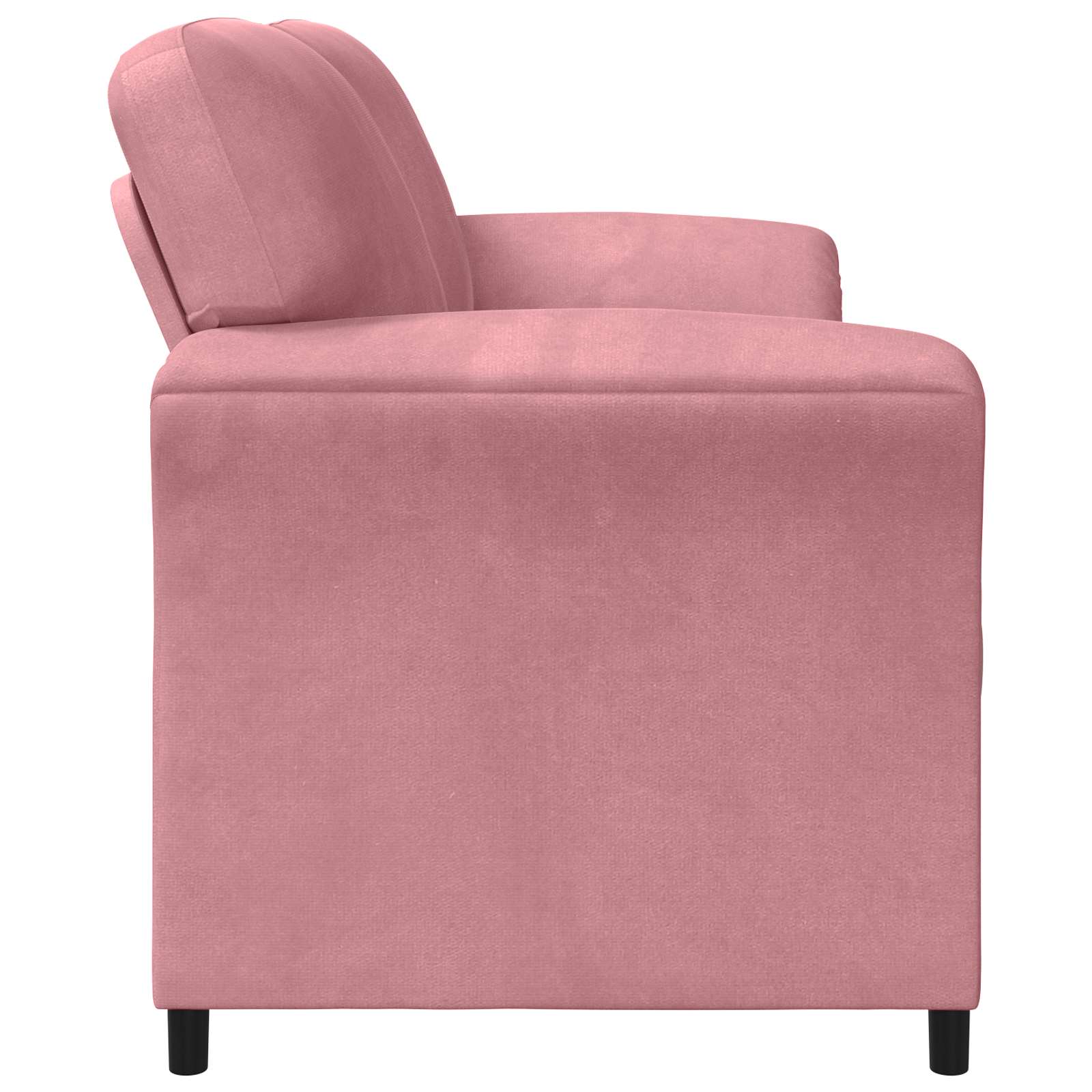 1-Sitzer Sofa Hellgrau 88 x 83 x 95 cm Samt