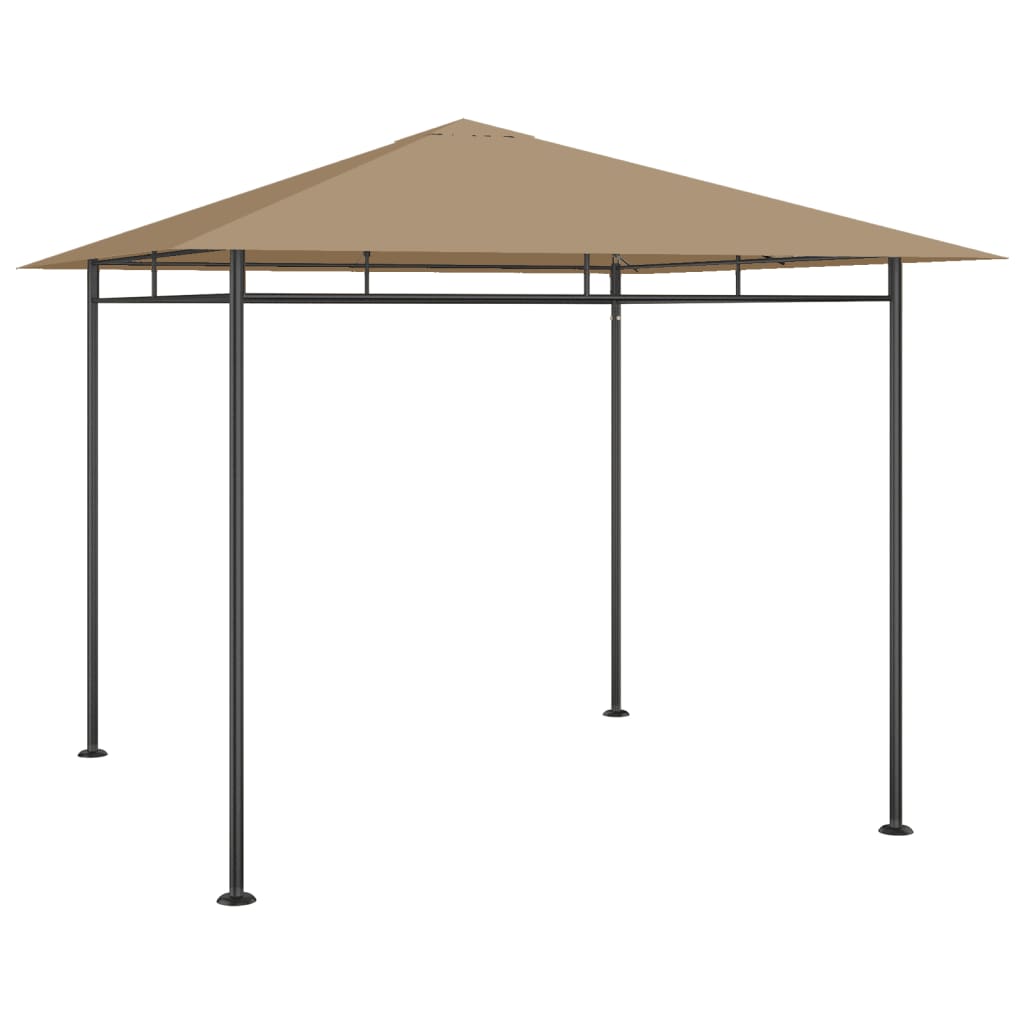 Pavillon 3x3x2,7 m Anthrazit 180 g/m²