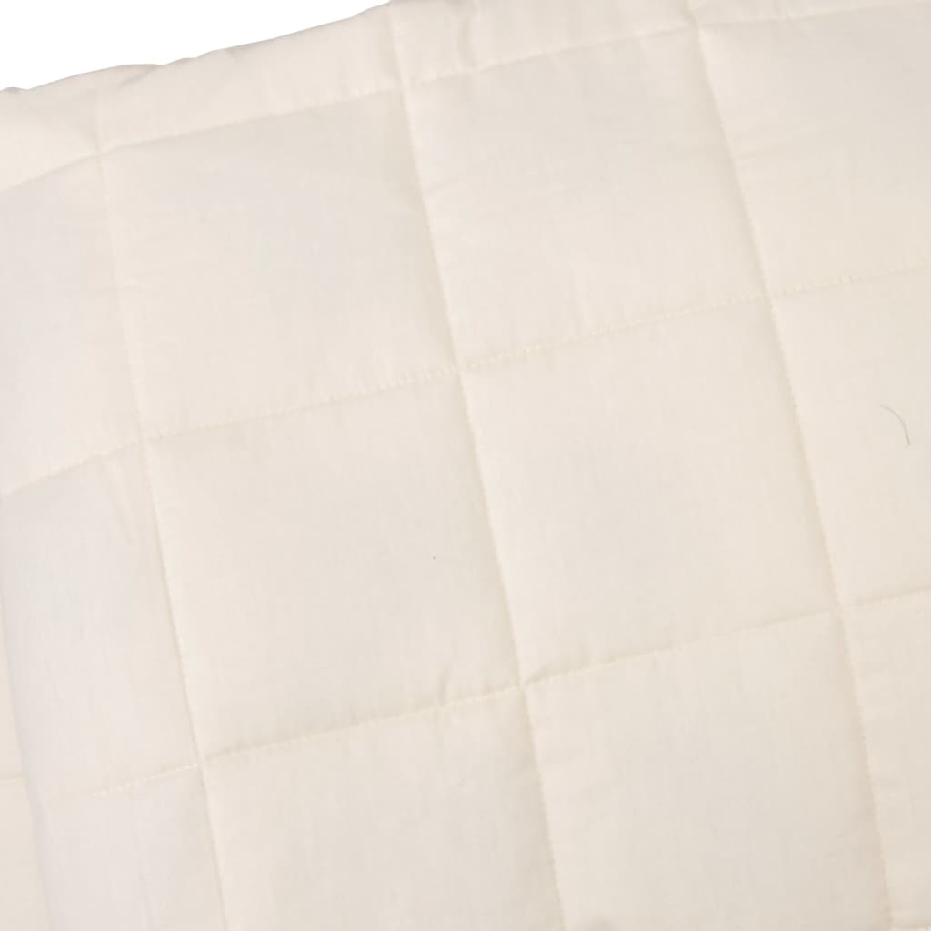 Gewichtsdecke Grau 122x183 cm 5 kg Stoff